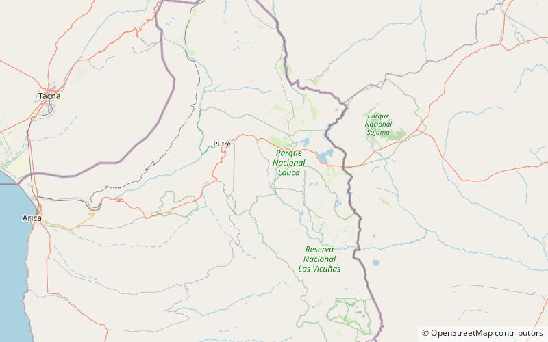 canal lauca location map