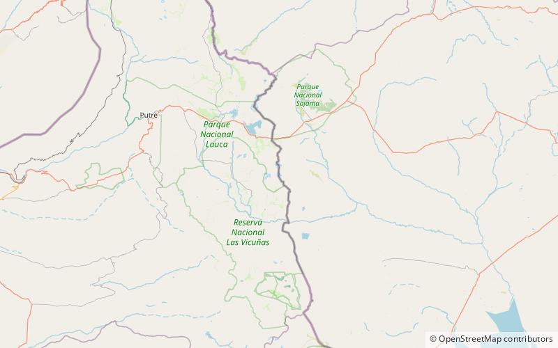 Cerro Capurata location map