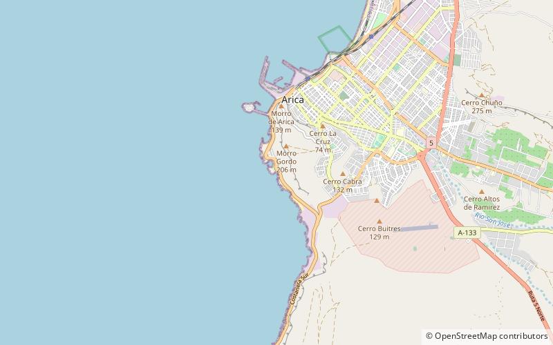Playa Brava location map