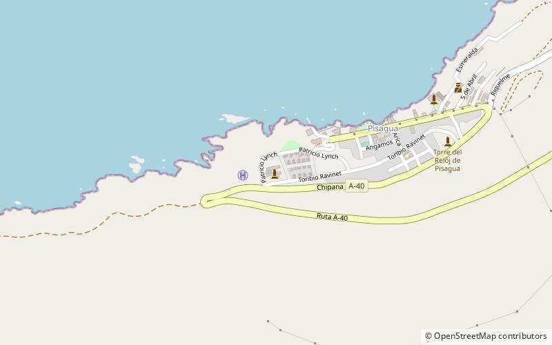 Hospital de Pisagua location map