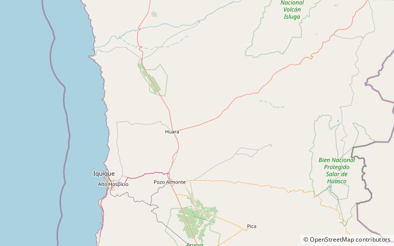 Atacama Giant location map