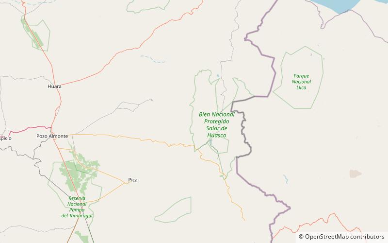 cerro chilinchilin salar del huasco location map