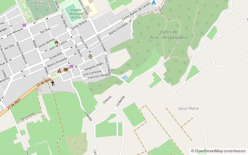 la cocha pica location map
