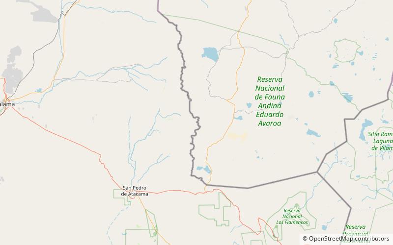 Volcán Putana location map