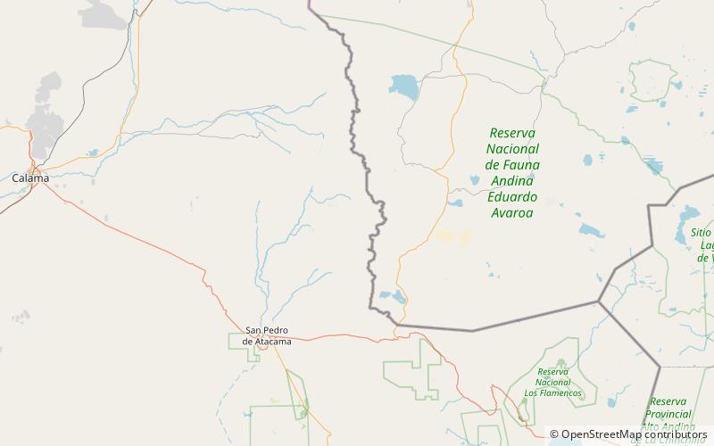 Volcán Colorados location map
