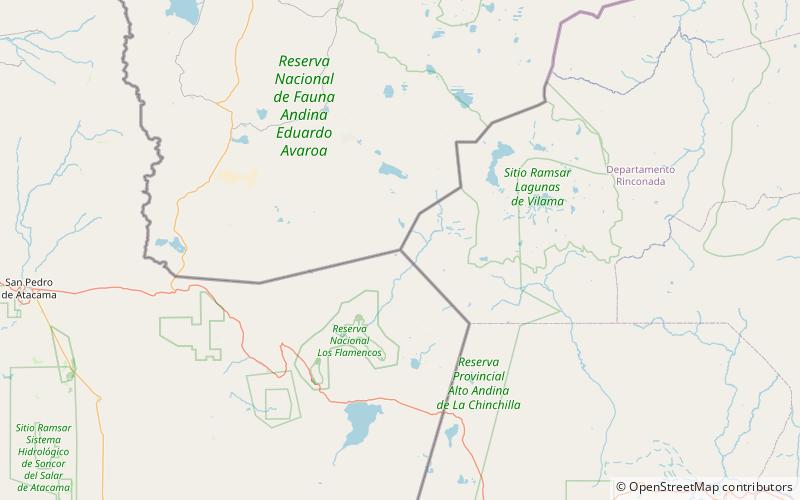 Zapaleri location map