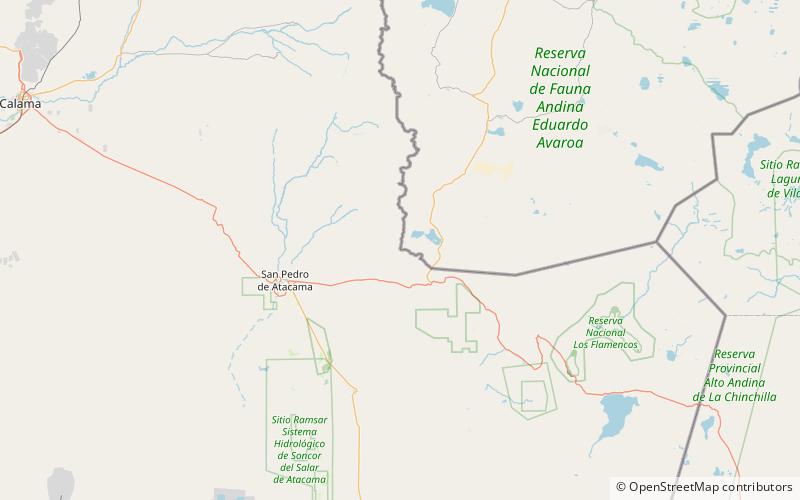 Licancabur Lake location map