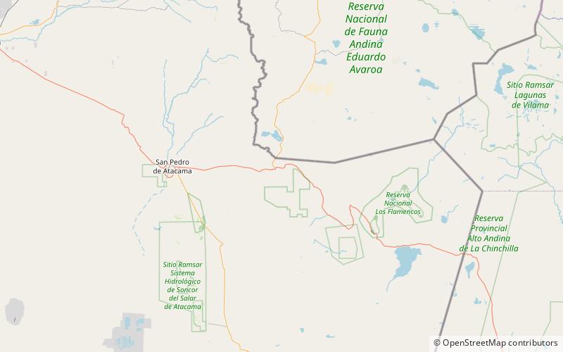 Cerro Toco location map