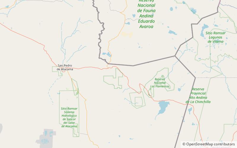 NANTEN-Teleskop location map