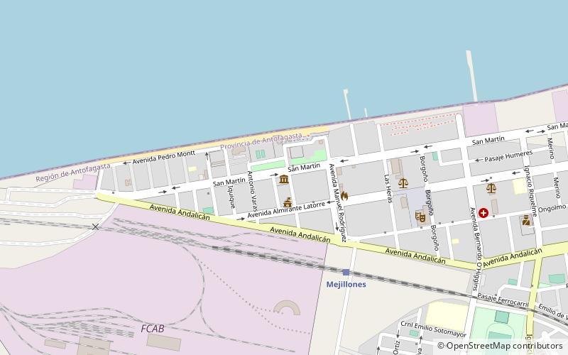 museo mejillones location map