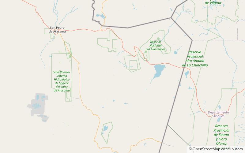 Acamarachi location map