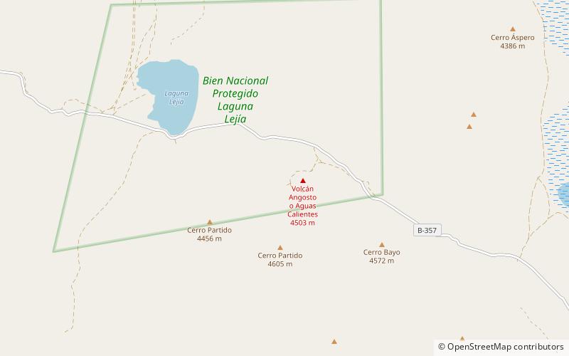 Cerro Overo location map