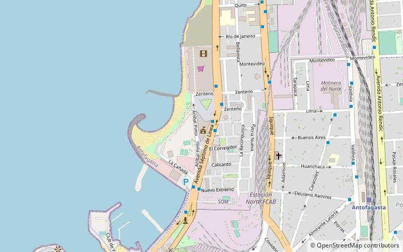 ilustre municipalidad de antofagasta location map