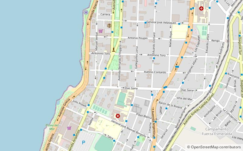 balmaceda arte joven antofagasta location map