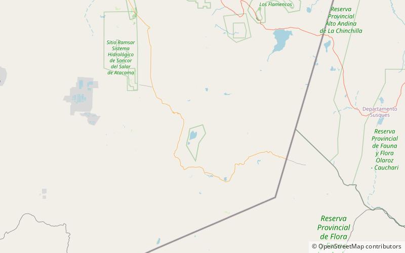 Cerro Miscanti location map