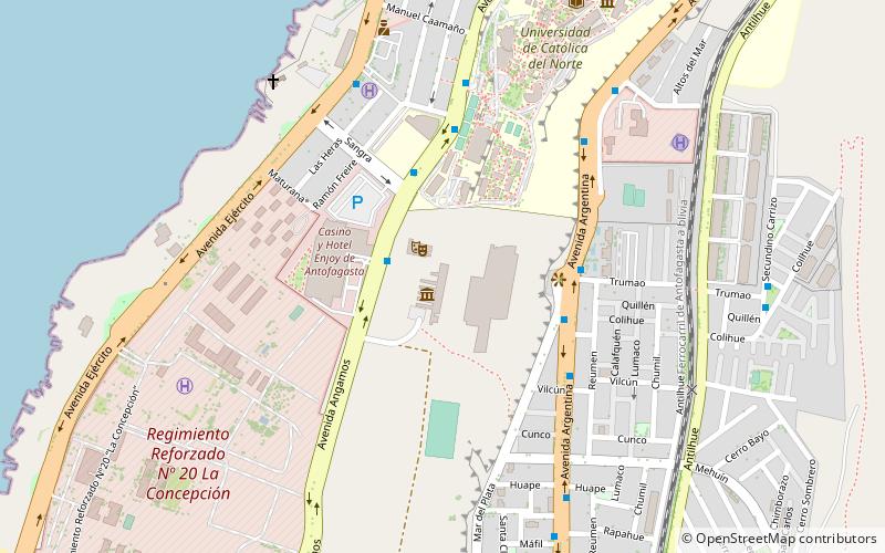 museo del desierto de atacama antofagasta location map
