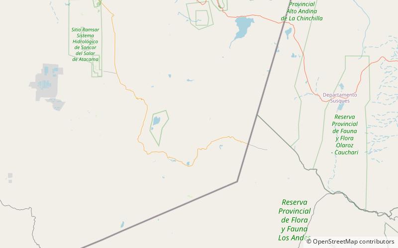 Cordón de Puntas Negras location map