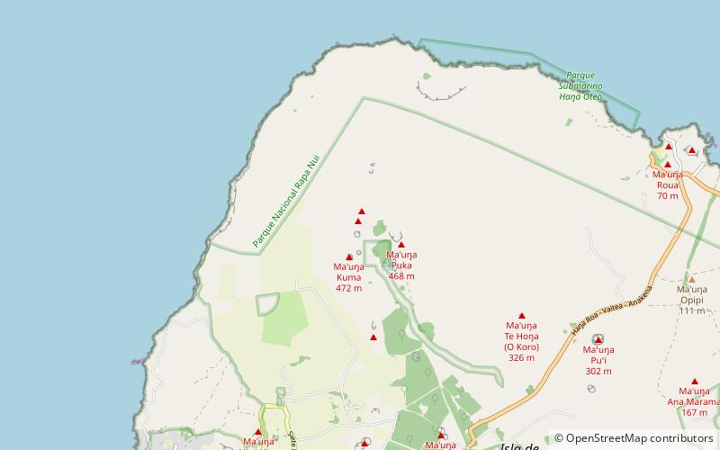 Maʻunga Terevaka location map