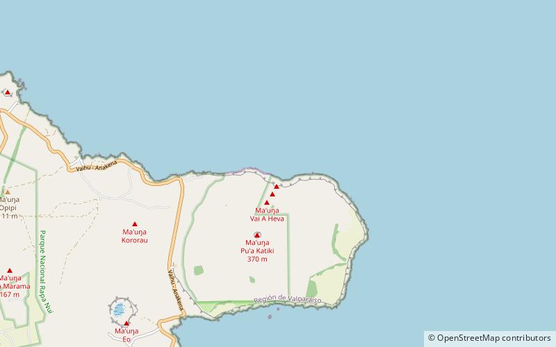 Volcán Poike location map