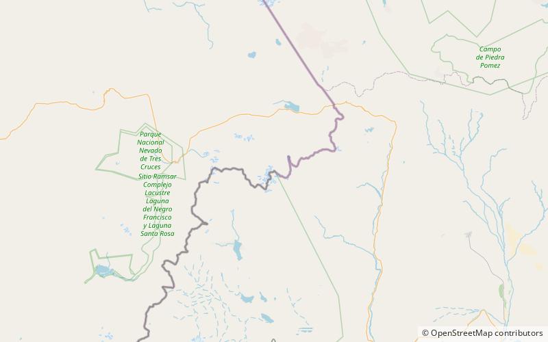 Nevado Ojos del Salado location map