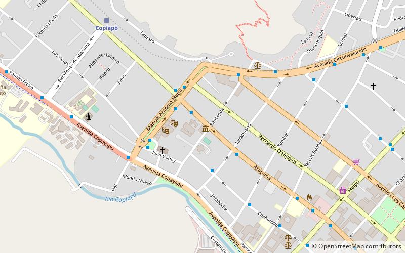 museo regional de atacama copiapo location map