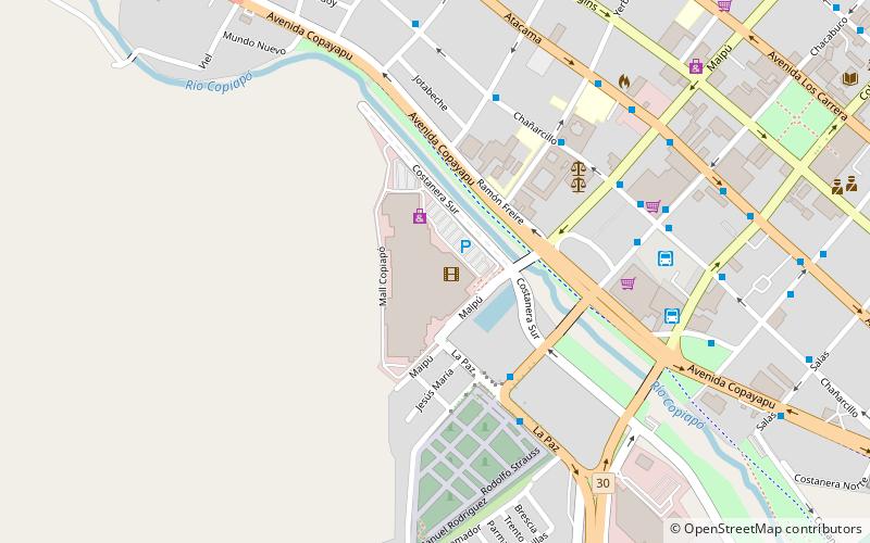 mall plaza copiapo location map