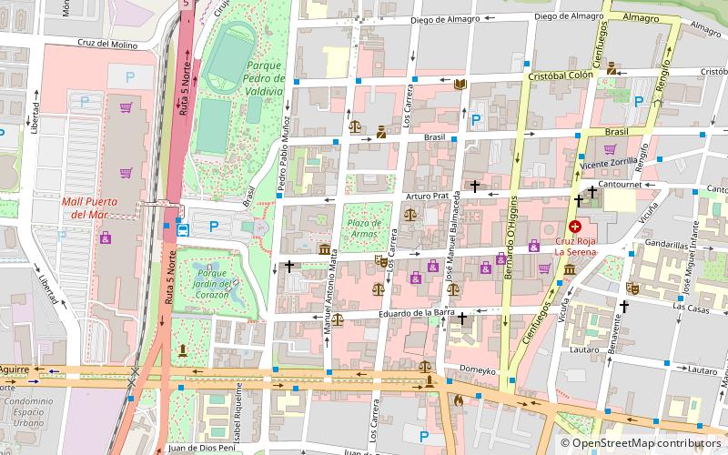 Plaza de Armas de La Serena location map