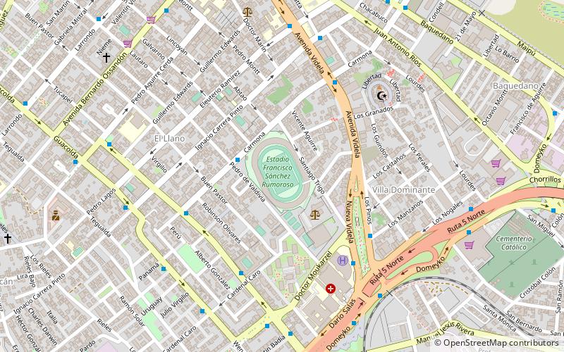 Stade Francisco-Sánchez-Rumoroso location map