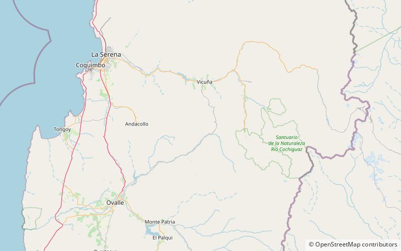 Cerro Pachón location map