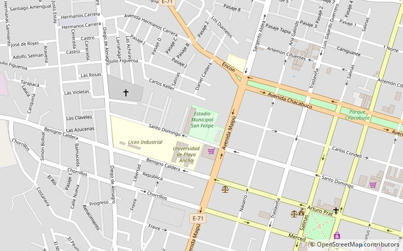 Estadio Municipal de San Felipe location map