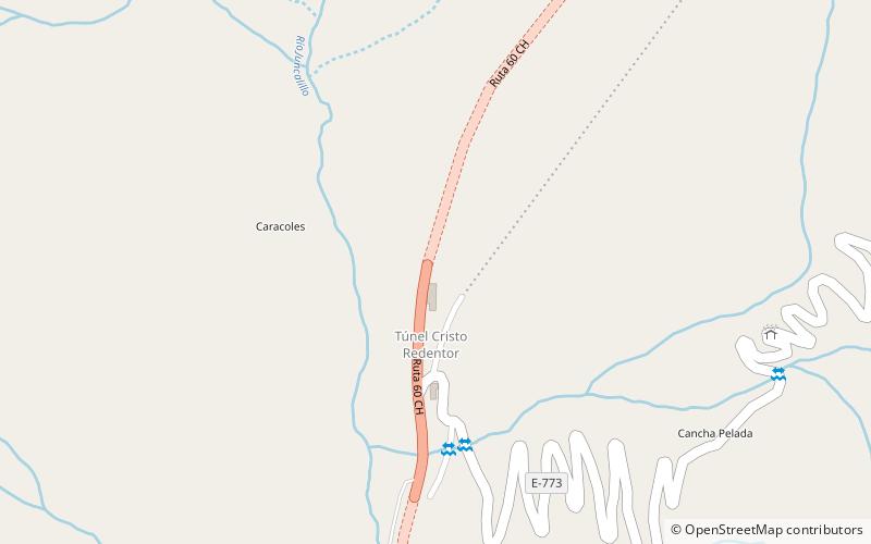 Tunel Chrystusa Zbawiciela location map