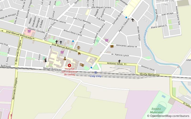 Llay-Llay location map