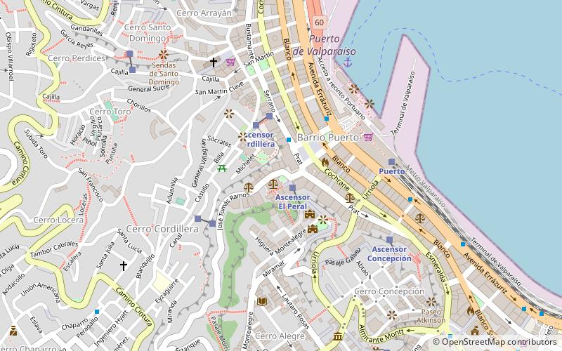 Palacio de los Tribunales de Justicia de Valparaíso location map