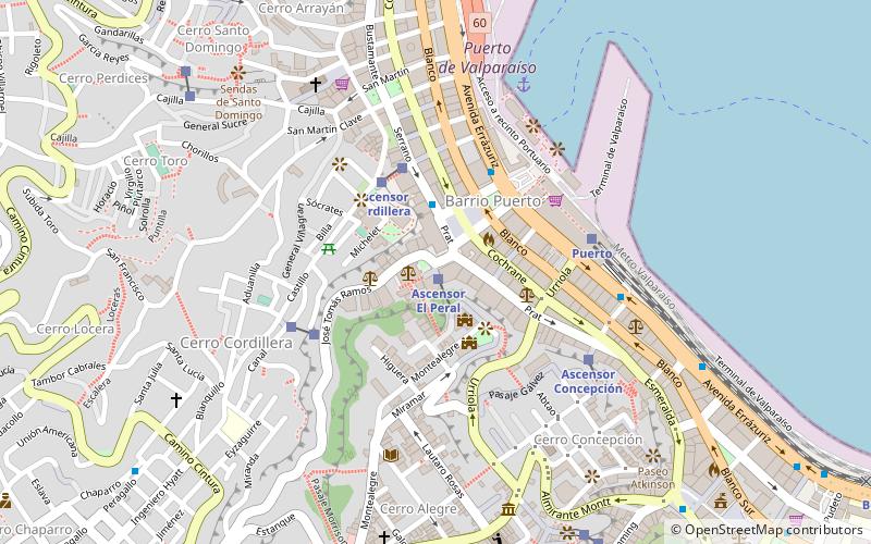 Ascensor El Peral location map