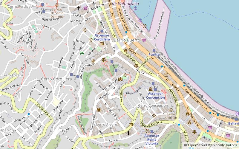 Palacio Baburizza location map