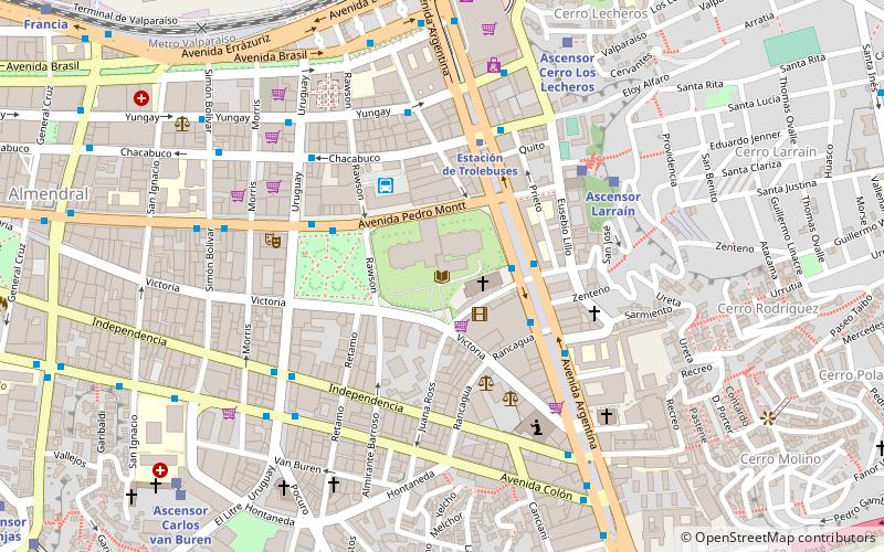 Biblioteca del Congreso Nacional de Chile location map