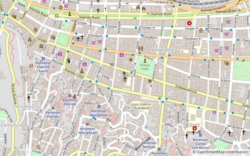 Sacred Hearts Church location map