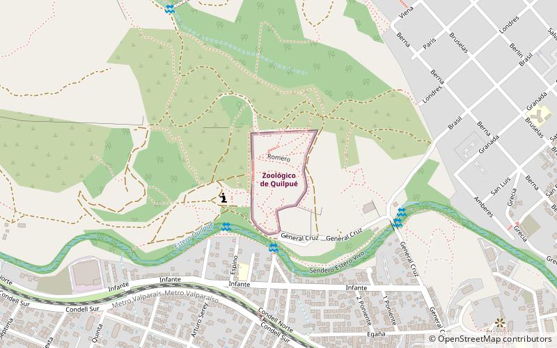 Zoológico de Quilpué location map