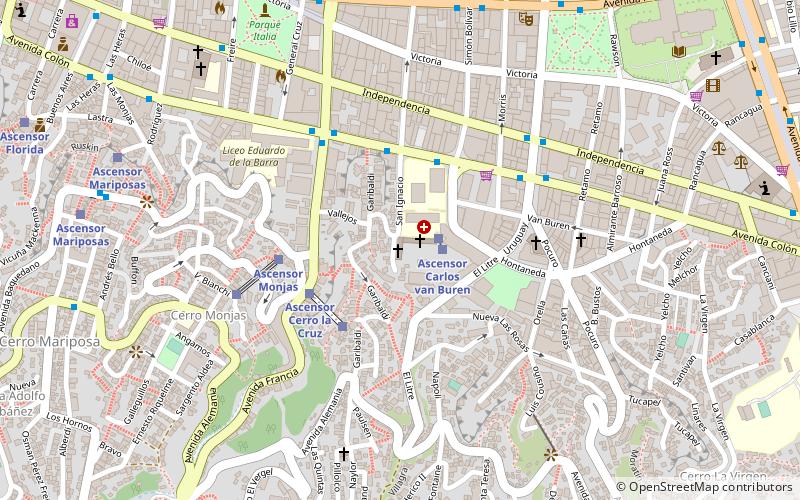 Capilla del Carmen location map