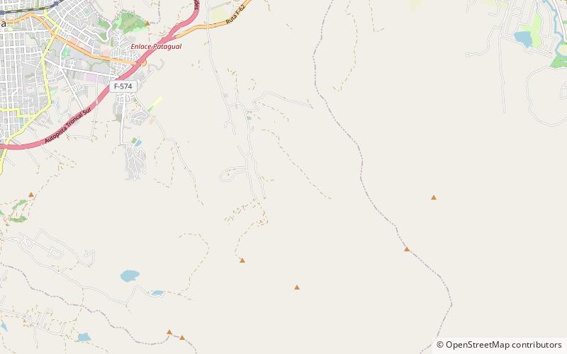 La Campana-Peñuelas location map