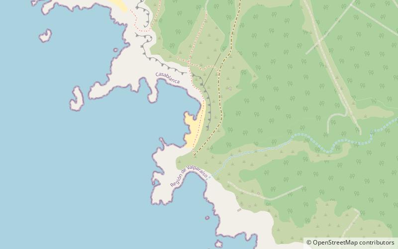 playa chica location map