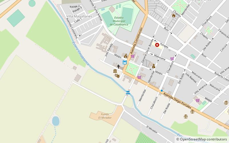 centro cultural de casablanca location map