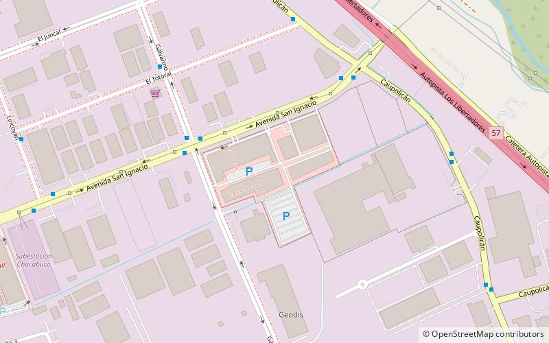 buenaventura pemium outlet santiago location map