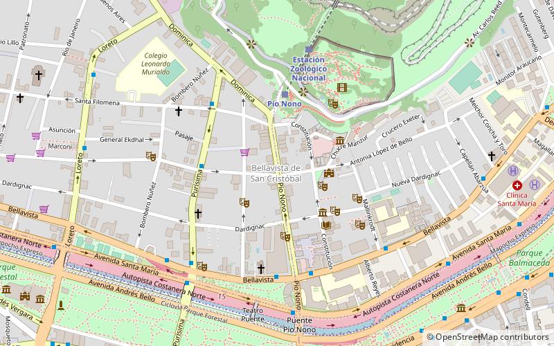 Barrio Bellavista location map