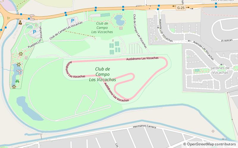 Autódromo Las Vizcachas location map