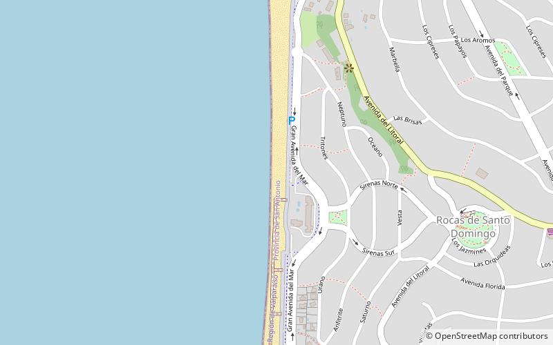 playa santo domingo location map