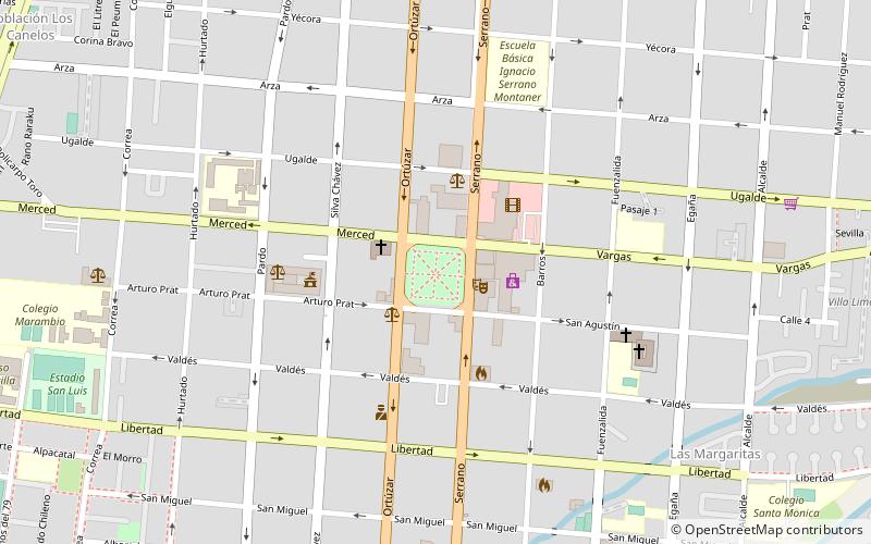 plaza de armas melipilla location map