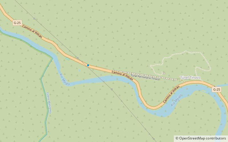 tunel ferroviario tinoco san jose de maipo location map