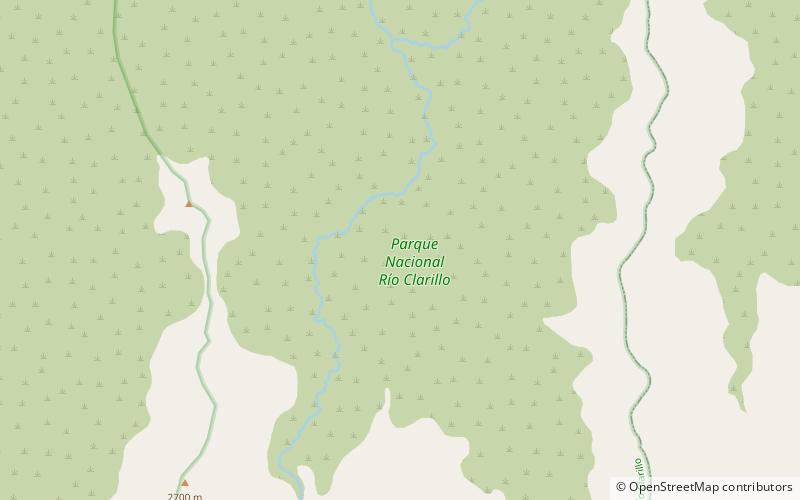 Parque nacional Río Clarillo location map