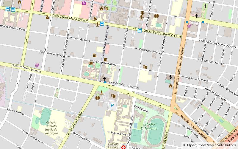 plaza andres de alcazar rancagua location map
